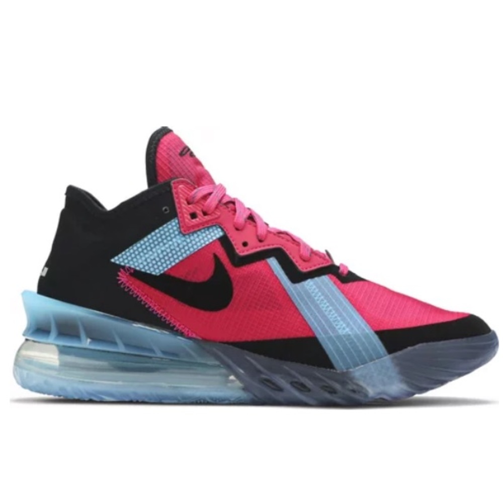 Nike Mens Basketball Shoes Lebron 18 Low Neon Nights Size 10